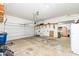 Spacious garage with ample parking and storage space, with a garage door opener at 15898 Bounds Dr, Noblesville, IN 46062