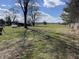Lush grassy acreage with mature trees and outbuildings in the distance at 17245 N 200 E, Summitville, IN 46070