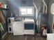 Practical laundry room with modern washer and dryer units offers convenience and efficiency at 17245 N 200 E, Summitville, IN 46070