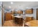 A spacious kitchen with an island and stainless steel dishwasher at 2054 Partridge Dr, Franklin, IN 46131