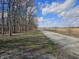 A gravel road alongside a field of trees and grass at 21977 Craig Ave, Noblesville, IN 46060