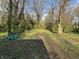 Expansive backyard featuring mature trees and a lush lawn, offering plenty of space for outdoor activities and entertaining at 3422 Hillside Ave, Indianapolis, IN 46218