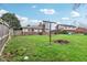 Spacious backyard featuring a well maintained lawn at 4911 Carry Back Ln, Indianapolis, IN 46237