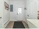 Mud room with exterior door, convenient hooks, and a practical layout at 6045 N 300 W, Greenfield, IN 46140