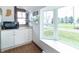Bright corner nook with a view of the outdoors, featuring a large window at 6045 N 300 W, Greenfield, IN 46140