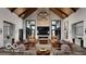 Clubhouse interior with high ceilings, elegant lighting, and comfortable seating areas at 811 Harley Ln, Westfield, IN 46074