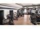 Well-equipped fitness center with modern exercise machines and a spacious layout for workouts at 811 Harley Ln, Westfield, IN 46074