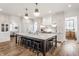 Spacious kitchen featuring a large island, stainless steel appliances, and an abundance of cabinet space at 11003 Holliday Farms Blvd, Zionsville, IN 46077
