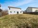 Large backyard with ample space for outdoor activities and entertaining, perfect for Gathering gatherings at 11063 Deer Valley Dr, Indianapolis, IN 46229