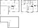 Detailed floor plan showcasing the layout of the house including the Gathering room, kitchen, bedrooms, and basement at 11063 Deer Valley Dr, Indianapolis, IN 46229