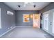 View from living room into the brightly lit kitchen at 11229 Echo Ridge Ln, Indianapolis, IN 46236