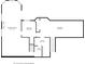 Floor plan showing a finished basement with recreation room, bedroom, utility room, and bathroom at 12065 Watermark Ct, Indianapolis, IN 46236