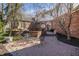 Brick patio area overlooking the backyard of the home at 1591 Preston Trl, Carmel, IN 46032