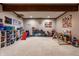Vibrant playroom area with ample space for creative play, featuring fun educational decor and toys at 1591 Preston Trl, Carmel, IN 46032