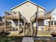 Backyard featuring multiple decks and stairs, ideal for enjoying outdoor living and entertaining guests at 1727 N New Jersey St # A, Indianapolis, IN 46202
