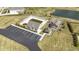 Community pool with a parking lot, picnic shelter, and playground at 18271 Lake Winds Dr, Westfield, IN 46074