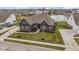 Charming home with a neatly manicured front lawn and inviting curb appeal at 18271 Lake Winds Dr, Westfield, IN 46074