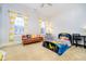 Bright bedroom with playful décor and large windows at 1997 Finchley Rd, Carmel, IN 46032