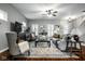 Spacious living room with stylish furnishings, natural light, and hardwood floors, perfect for entertaining at 2067 Rhettsbury St, Carmel, IN 46032