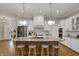 Spacious kitchen with granite countertops, a large island, and modern appliances at 2753 Stones Bay Dr, Greenwood, IN 46143