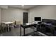 Home office featuring modern desk setup and bright, natural lighting at 2753 Stones Bay Dr, Greenwood, IN 46143