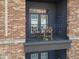Outdoor balcony features an airy space with seating, perfect for relaxing and enjoying the view at 355 E Ohio St # 221, Indianapolis, IN 46204