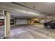Spacious parking garage offering multiple parking spaces, ensuring ample room for residents and guests at 355 E Ohio St # 221, Indianapolis, IN 46204