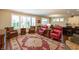 Cozy living room featuring comfortable seating and a large window at 3941 Stratfield Way, Westfield, IN 46074