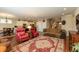 Bright and spacious living area that opens to the kitchen with a seamless layout at 3941 Stratfield Way, Westfield, IN 46074