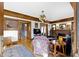 Large living room with hardwood floors, a fireplace, and doorways to other rooms at 3960 N Park Ave, Indianapolis, IN 46205