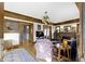 Spacious living room showcasing hardwood floors, detailed trim, and a cozy fireplace at 3960 N Park Ave, Indianapolis, IN 46205