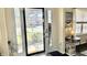 Bright and airy entryway with a view of the front yard and elegant decor at 5941 Bonneville Way, Indianapolis, IN 46237