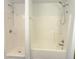 Bathroom featuring a shower/tub combo and a standing shower with white surrounds at 6191 E Ayrshire Cir, Camby, IN 46113
