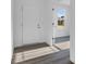 Bright entryway features a white front door, wood-look floors, and natural light at 9198 Anthem Ave, Plainfield, IN 46168