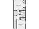 Second floor layout features two bedrooms and a shared bathroom at 9198 Anthem Ave, Plainfield, IN 46168