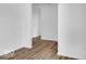 A bright hallway with light-colored wood flooring leads to other rooms at 9198 Anthem Ave, Plainfield, IN 46168