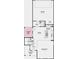 First story floor plan showcasing a kitchen, dining room, great room, and a two-car garage at 9210 Anthem Ave, Plainfield, IN 46168