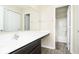 Bright bathroom featuring an extended vanity and a shower/tub combo at 943 Rushmore Dr, Pittsboro, IN 46167