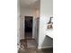 Bathroom featuring walk-in closet, glass shower, and a vanity area at 943 Rushmore Dr, Pittsboro, IN 46167