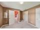 Bedroom showcasing neutral walls, a window, and carpet flooring at 138 President W Trl, Indianapolis, IN 46229