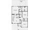 Second floor plan includes primary suite, two bedrooms, two baths, loft, and laundry area at 1956 Black Oak Dr, Shelbyville, IN 46176