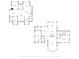 Detailed floor plan showing the layout of the home's main level, including dimensions at 222 Stony Ln, Noblesville, IN 46060