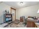 Office featuring neutral paint, tile flooring, and desk area at 222 Stony Ln, Noblesville, IN 46060
