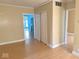 Inviting living room showcasing hardwood floors, closet space, and a view into another room at 2275 N 250 E, Lebanon, IN 46052