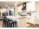 Bright kitchen with a large island, modern appliances, and an open layout at 3164 Kent Dr, Brownsburg, IN 46112
