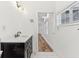 Bathroom featuring a modern vanity, sink, and luxury trim work at 324 W 7Th St, Anderson, IN 46016