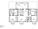 Detailed floor plan illustrating the layout of a home with labeled rooms, dimensions, and design features at 4221 Millersville Rd, Indianapolis, IN 46205