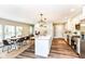 Stylish open kitchen with modern appliances and a spacious center island at 4625 Berkshire Ln, Indianapolis, IN 46226