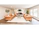 Warm and inviting living room with stylish decor and a cozy fireplace at 4625 Berkshire Ln, Indianapolis, IN 46226