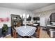 Eat-in kitchen and dining room combo, good flow from kitchen to dining space at 6036 Maple Forge Cir, Indianapolis, IN 46254